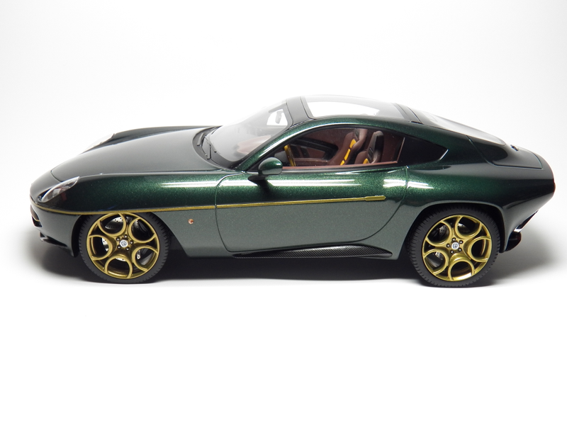 Illustration for article titled AP's 1:18 Grail Car: Touring Superleggera 2014 Alfa Romero Disco Volante by Tecnomodel